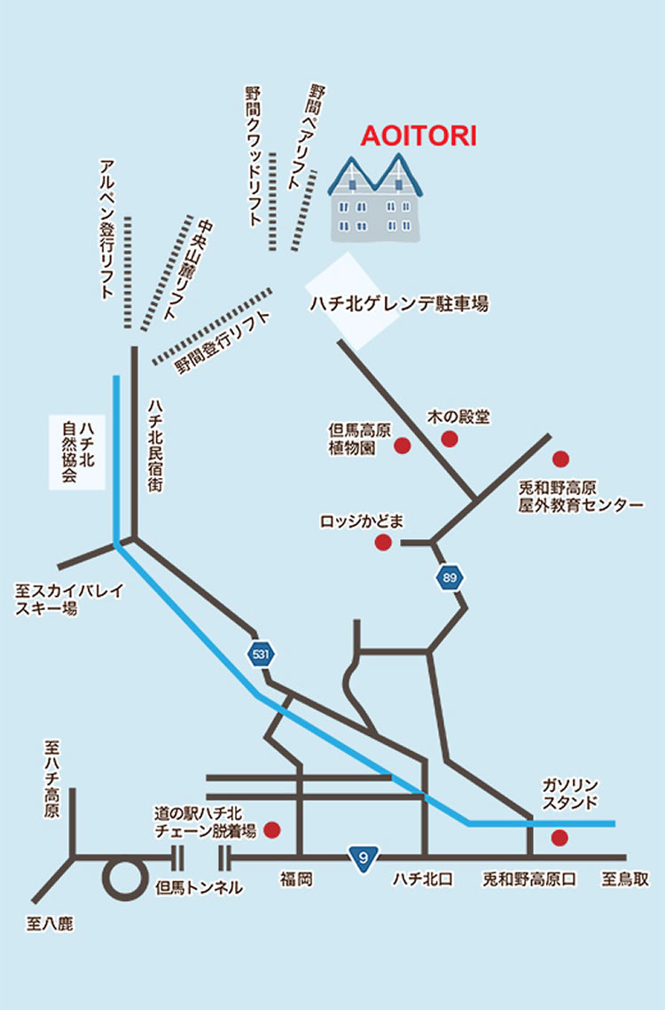 Aoitori map